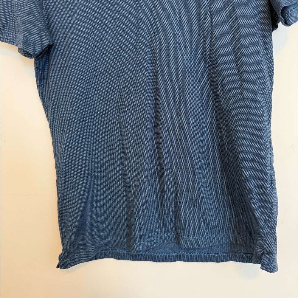 2/$30 Banana Republic - Luxury Touch Men’s Navy Polo Shirt w Black Collar Small - Picture 6 of 8